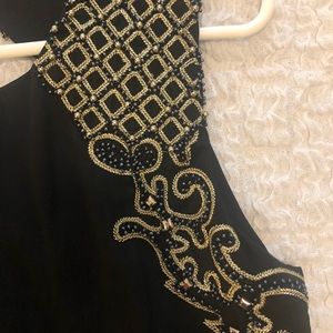 Black beaded tank!